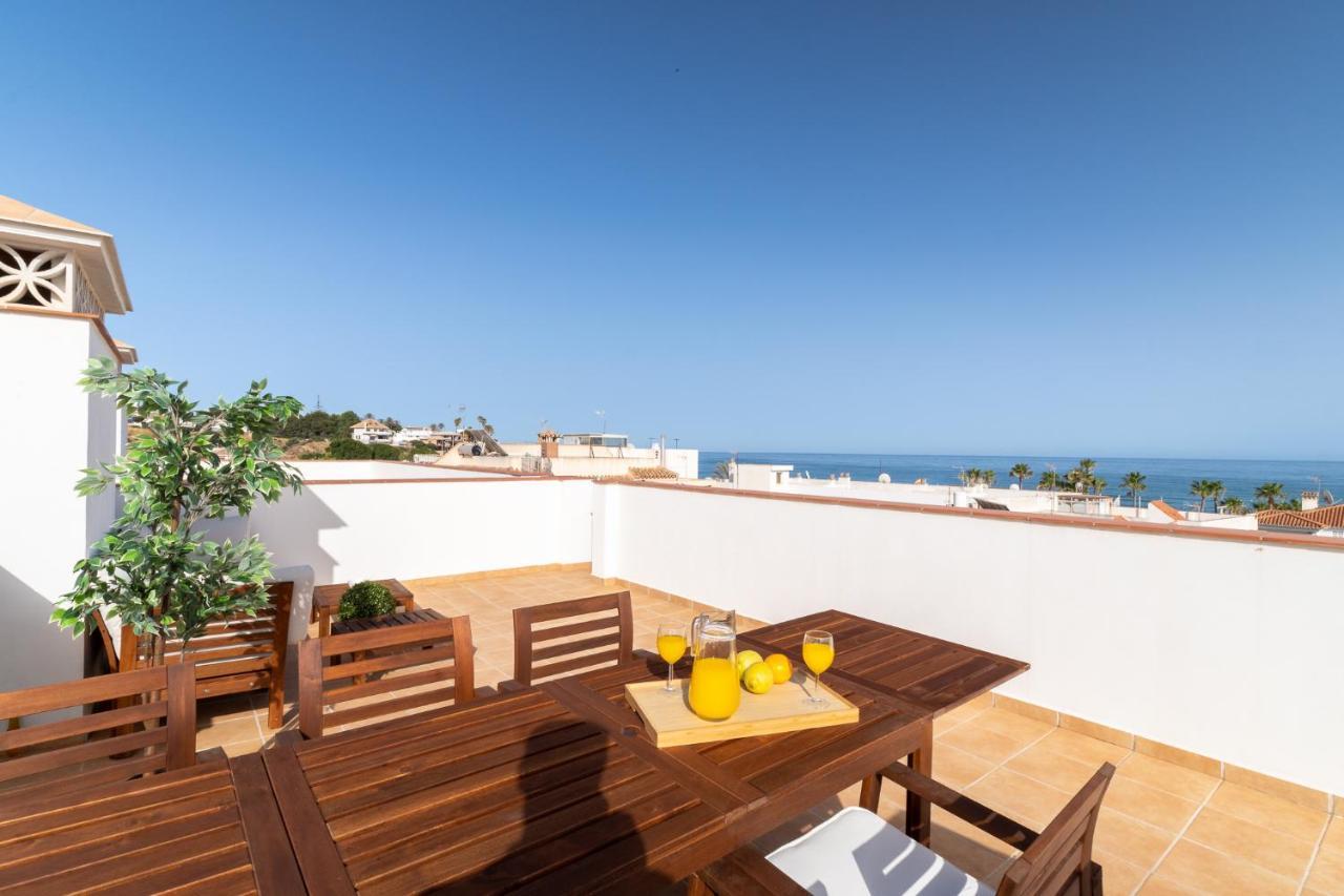 شقة Cala Luxo En Cala De Mijas A Metros Del Mar لا كالا ذي ميخاس المظهر الخارجي الصورة